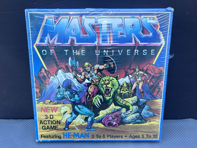 Vintage Master Of The Universe MOTU 3-D Action Game - New In Box - Tears To Seal