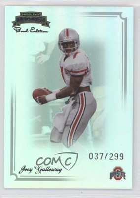 2008 Press Pass Legends Bowl Edition 37/299 Joey Galloway #38 0q3