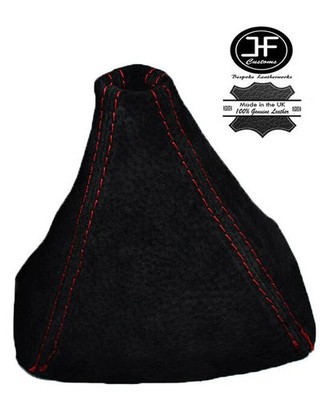 Rote Naht Echt Wildleder Schalthebelmanschette Passend Für Honda S2000 1999-2009