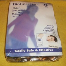 BIOENERGIZER & DETOX FOOT PATCH MADE IN USA 100% NATURAL 30 PACKNEW N PKG #33