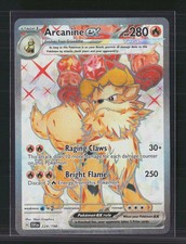 Pokemon 2023 Scarlet & Violet Arcanine EX UR FA #224/198