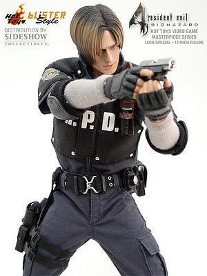 New Hot Toys Resident Evil 4 Leon S. Kennedy R.P.D. Ver. 1/6 Action Figure VGM05