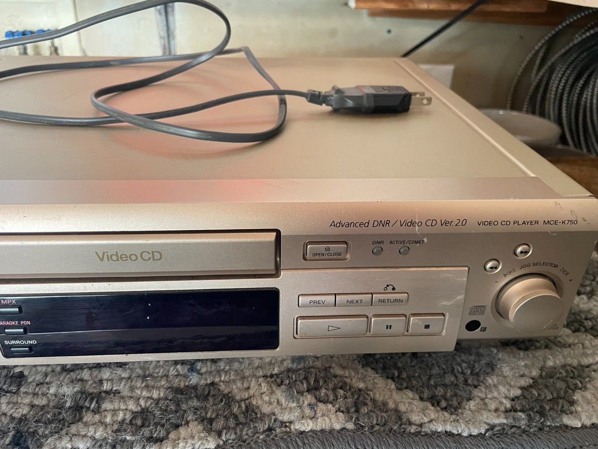 SONY Video CD & Karaoke VCD Player - MCE-K750 *New Belt* *Works