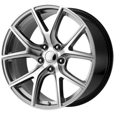 Replica PR181 Track Hawk 20x10 5x5" +50mm Hyper/Machined Wheel Rim 20" Inch