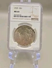 1925 Peace Silver Dollar $1 - NGC MS64