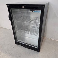 Bottle Fridge Single 1 Door Glass Display 138L Back Bar Commercial Polar GL001