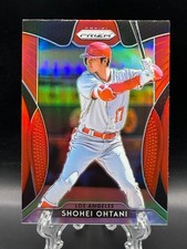 Shohei Ohtani 2019 Panini Prizm Baseball Red Prizm #153 Angels Dodgers
