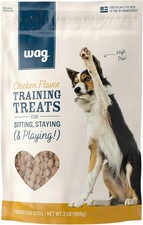 Amazon Brand Wag Chicken Flavor Training Treats for 2 Pound Pack of 1