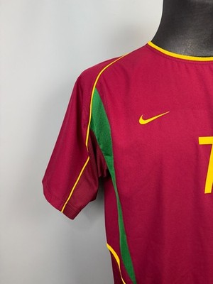 【激レア/XL】NIKE 2002 フィーゴ/ポルトガル代表 ポルトガル製 フィーゴ ユニフォーム XL ポルトガル代表 2002年 ナイキ - メルカリ