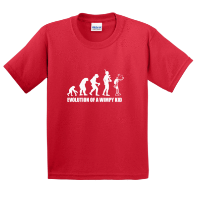 Childrens Diary Of A Wimpy Kid Evolution TShirt - World Book Day Boys Girls | eBay