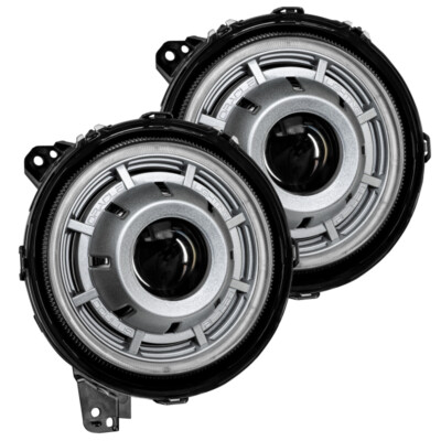 Oracle Oculus Bi-LED Projector Headlights for Jeep JL/Gladiator JT - Satin