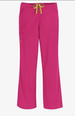 WonderWink Pantalon Médical Femme Elastic Full - Taille élastique - Lot De 1 - Avec Poches Cargo Et Portables