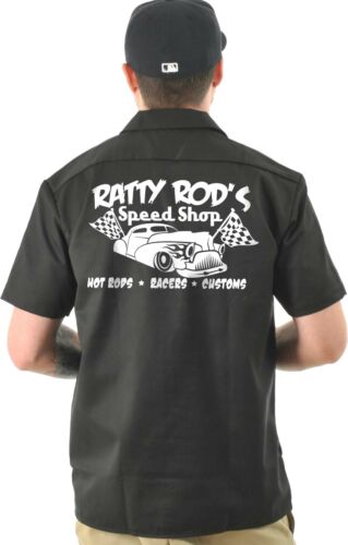 * T-Shirt Hot Rod Speed Shop Rockabilly Tuning Vintage Garage Kustom *1265