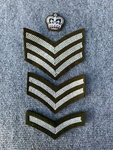 sergeant chevrons khaki