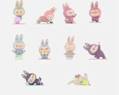 Pop Mart Labubu The Monsters: Lazy Yoga - Blind Box | eBay