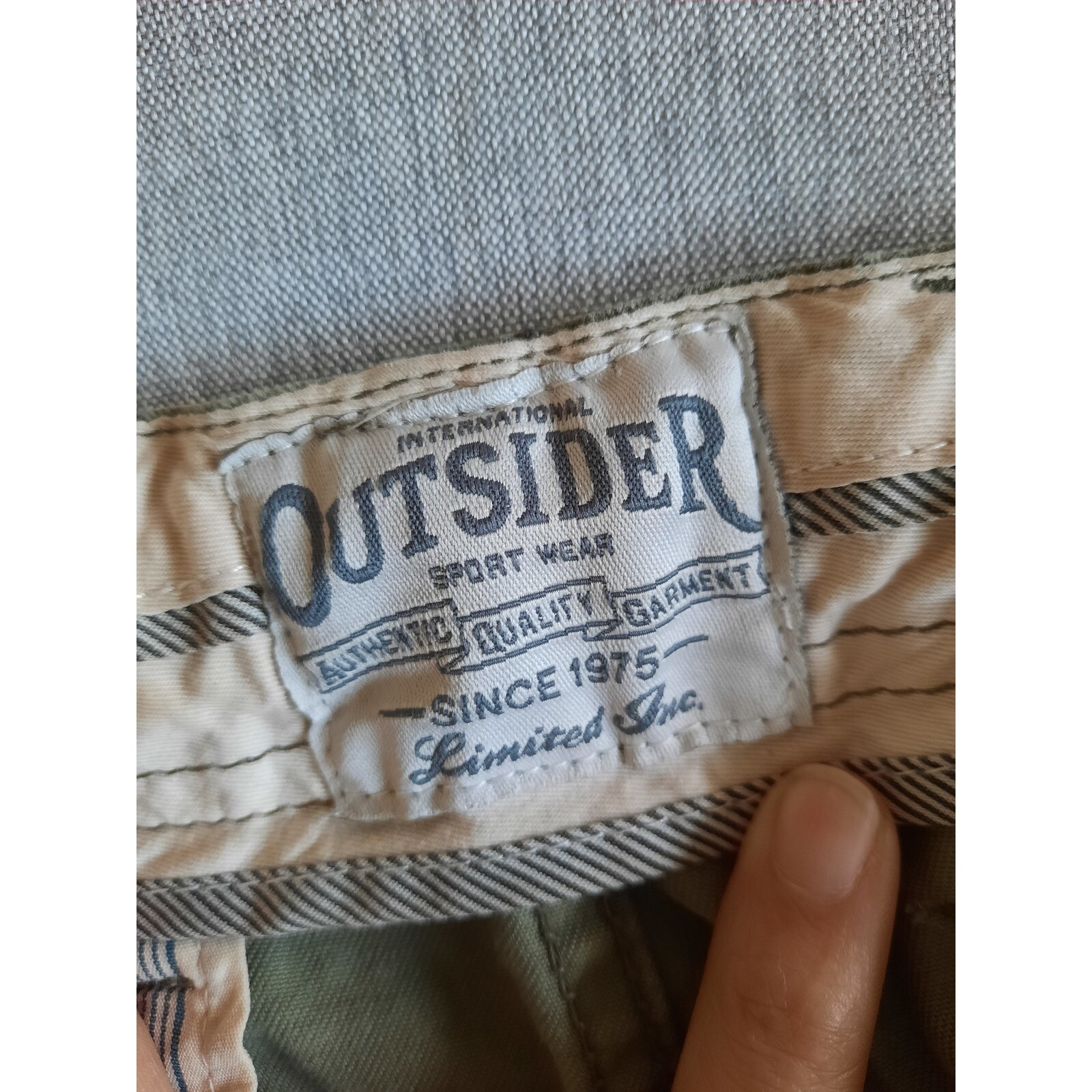 Outsider Men 40 Drawstring Multiple Utility Pocke… - image 4
