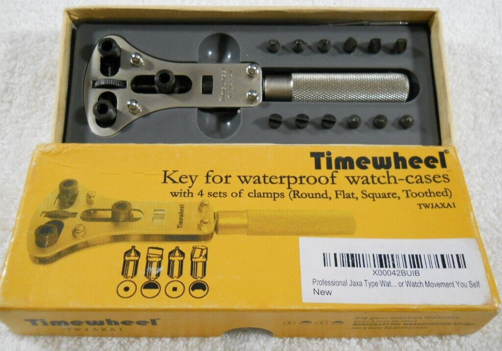 Timewheel TWJAXA1 Removal Key for Waterproof Watch Case Complete