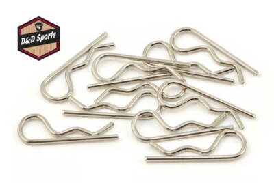 ProTek RC PTK-8703 - Large Body Clip (10) (1/8 Scale)