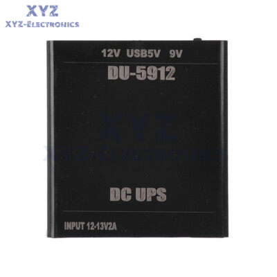 5V9V12V UPS Liion Battery 3X18650 Uninterruptible Power Bank Box DIY  for Router