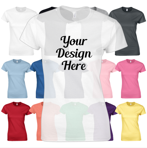 Ladies fitted Unisex Tee Tops 