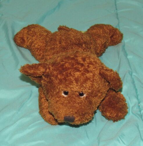 Peluche marrone bersaglio 8" sacchetto orso sdraiato bugie piatto peluche HTF - Foto 2 di 3
