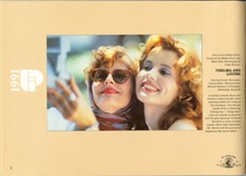 1991 UNITED INTERNATIONAL PRESSBOOK Thelma & Louise Soapdish Backdraft
