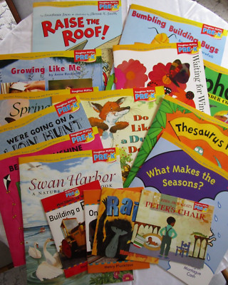 Oversized Jumbo pre-K Classroom Easel Books Teacher Read Along Lot of 12+4 SMALL