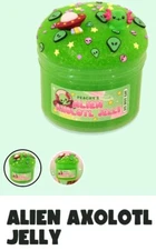 PEACHYBBIES PEACHY'S ALIEN AXOLOTL JELLY SLIME DIY RARE ON HAND 💎💎💎