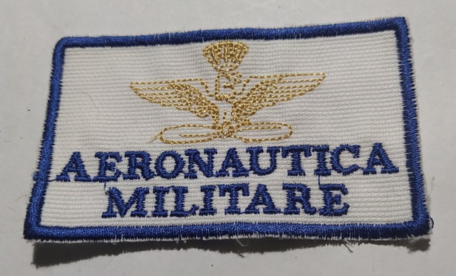 Toppa Patch Aeronautica Militare Divisa Militaria Aquila Aerei distintivo patch