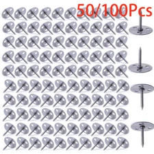 50/100xTire Tyre Puncture Round Nail Spikes Anti-theft Security Car Vehicle Auto