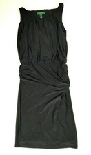 Lauren Ralph Lauren Black Dress Sleeveless Women's Size 8 Excellent Condition!!