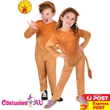 Kids Lion King Costume Animal Zoo Book Week Child Cosplay Girls Boys Book Week