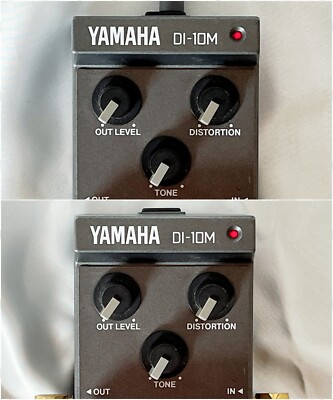 YAMAHA DI-10M Distortion 1980's Vintage Guitar Effect Pedal Made