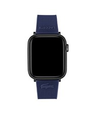 Lacoste Petit Piqu  Silicone Uni Apple Watch Strap 40/42mm Navy