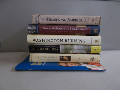 6 GEORGE WASHINGTON # MIXED HC W/DJ & TRADE PB LEADERSHIP BENEDICT ARNOLD GRAND