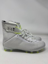 Under Armour Highlight MC Football White Silver Football Cleats 3023716 Men  s Sz