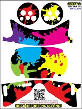 Splat 026 full wrap Skin kit that fits the Oculus Quest 2 with controller skins