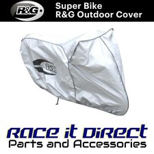 R&G Motorbike Outdoor Cover for Honda RVF 400 1994-1996 Silver