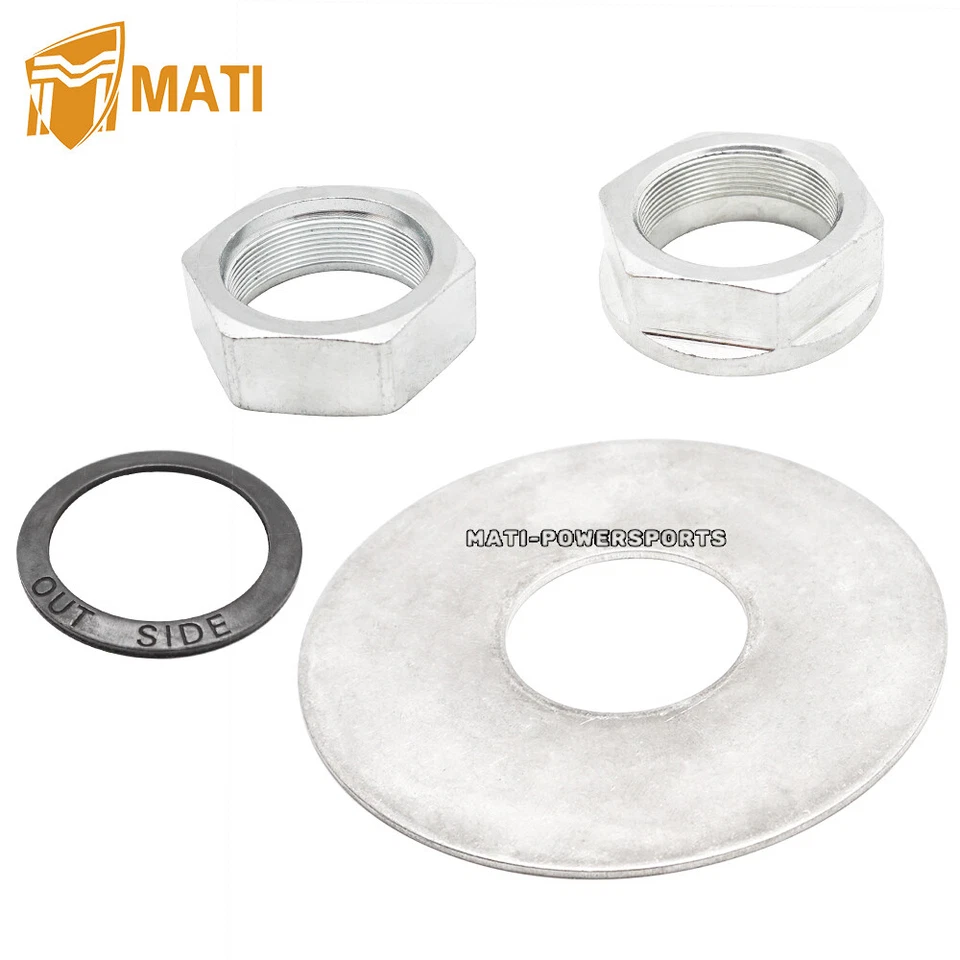 Axle Nut Washer Seal O-Ring Kit for Honda FourTrax 200 TRX200 2x4 90307-HC4-000 - Image 3 of 4