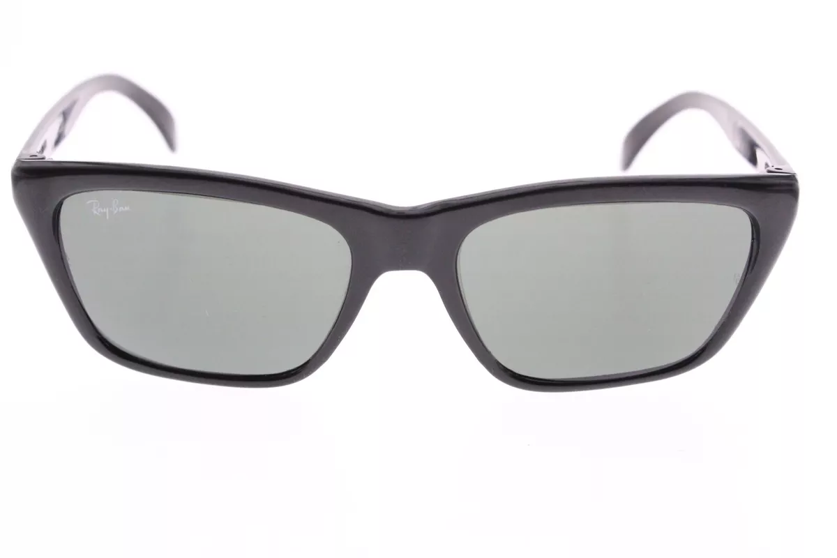 VTG 1960's RARE RAY-BAN Bausch & Lomb Black Nylon Sunglasses France SGDG Depose