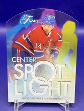 2025-26 Flair Center Spotlight Nick Suzuki Montreal Canadiens