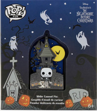 Disney POP! Pin Deslizante Esmalte Pesadilla Antes de Navidad LE 1700