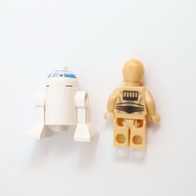 Vintage  LEGO Star Wars R2-D2 and C-3PO 4475 Jabba's Message