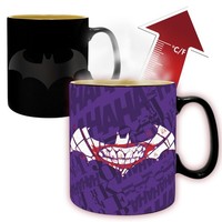 Dc Comics Becher HeißWechsel 460Ml Batman Matte Tasse Farbwechsel Abystyle