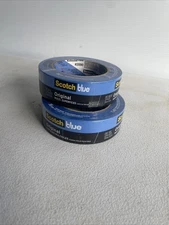2 -ScotchBlue 1.41 in. W X 60 yd L Blue Medium Strength Original Painter's Tape