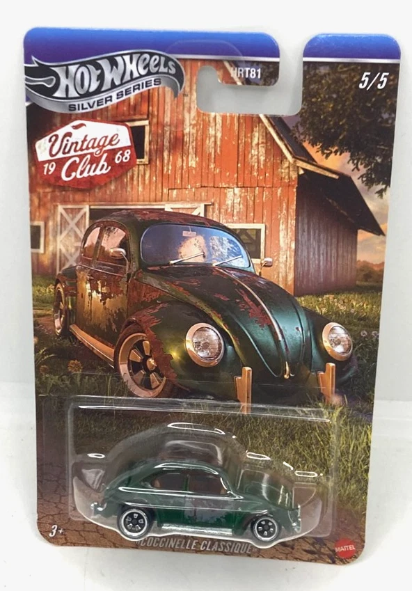 7245 HOT WHEELS CARTE US / VINTAGE CLUB 1968 2025 / 5/5 WOLKSWAGEN CLASSIC BUG - Photo 1/1