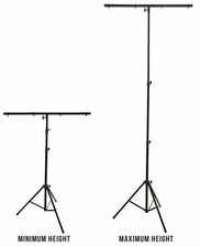 MR DJ LS-100 9 FT Pro DJ Lighting Tripod T-Bar Portable Light Stand