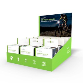 NDS Luce della Bicicletta  Alimentazione a batteria  5 V DC  3 W  Batterie inclu