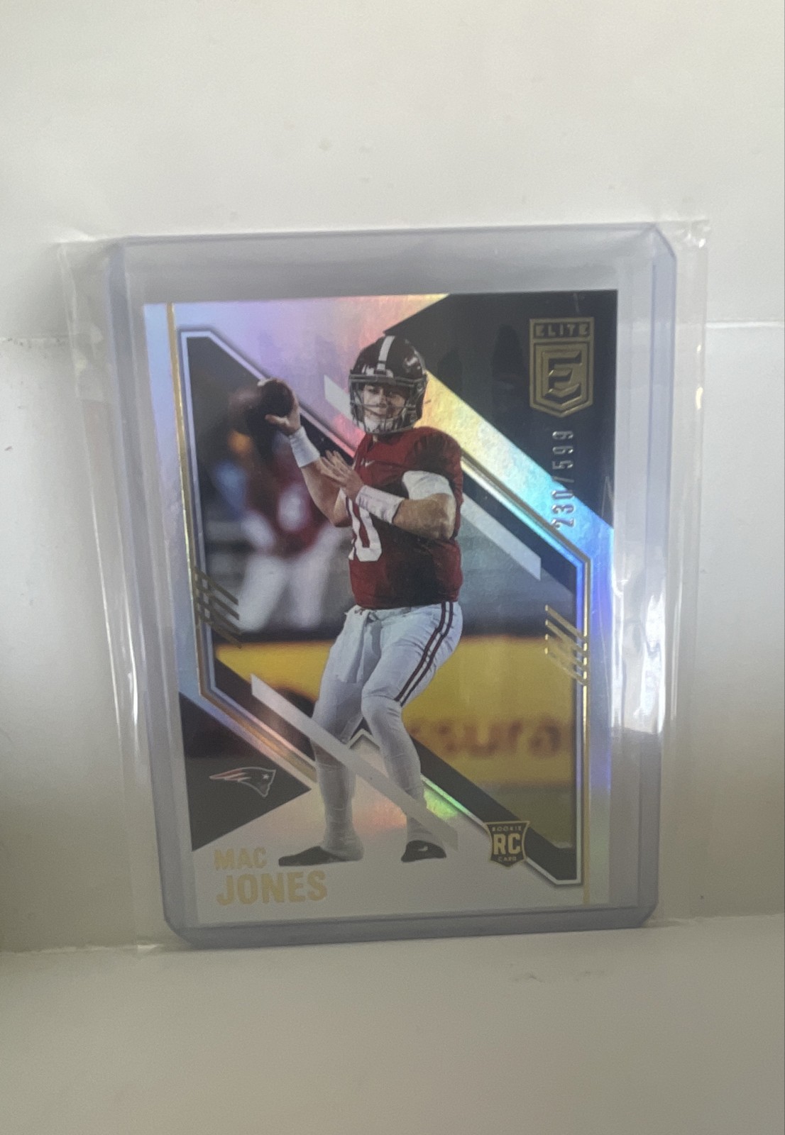 2021 Panini Donruss Elite - Rookies Mac Jones #104 /599 (RC)