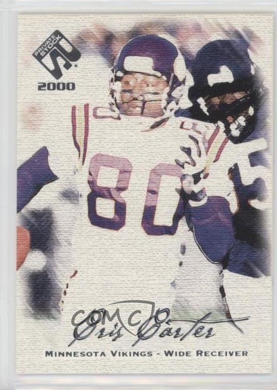 2000 Pacific Private Stock Retail Cris Carter #54 HOF 0q3